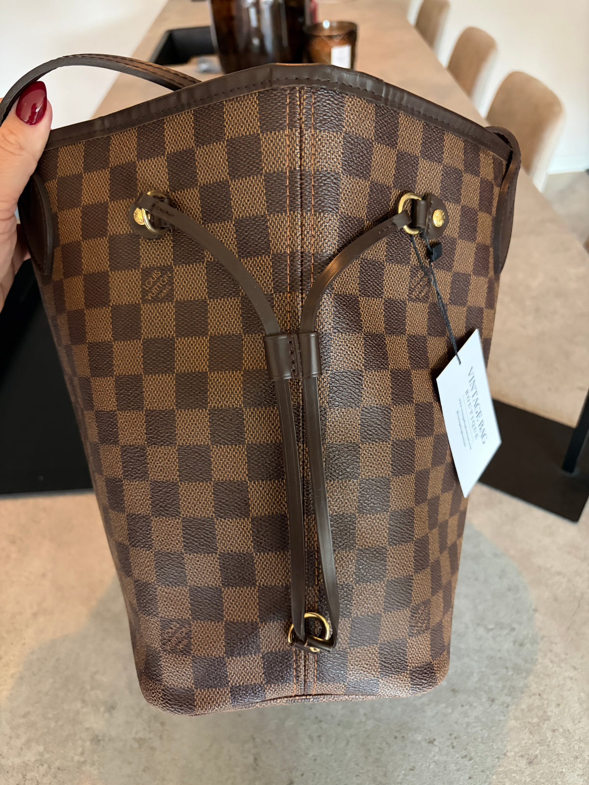 Neverfull MM Damier Ebene