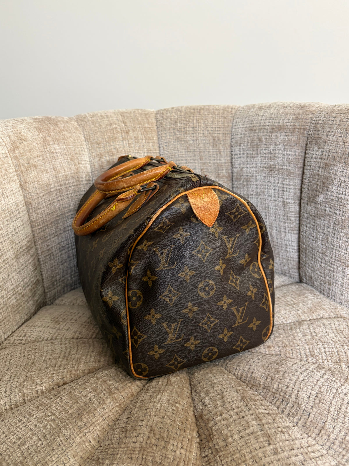 Louis Vuitton Speedy 30 Monogram canvas, interior view