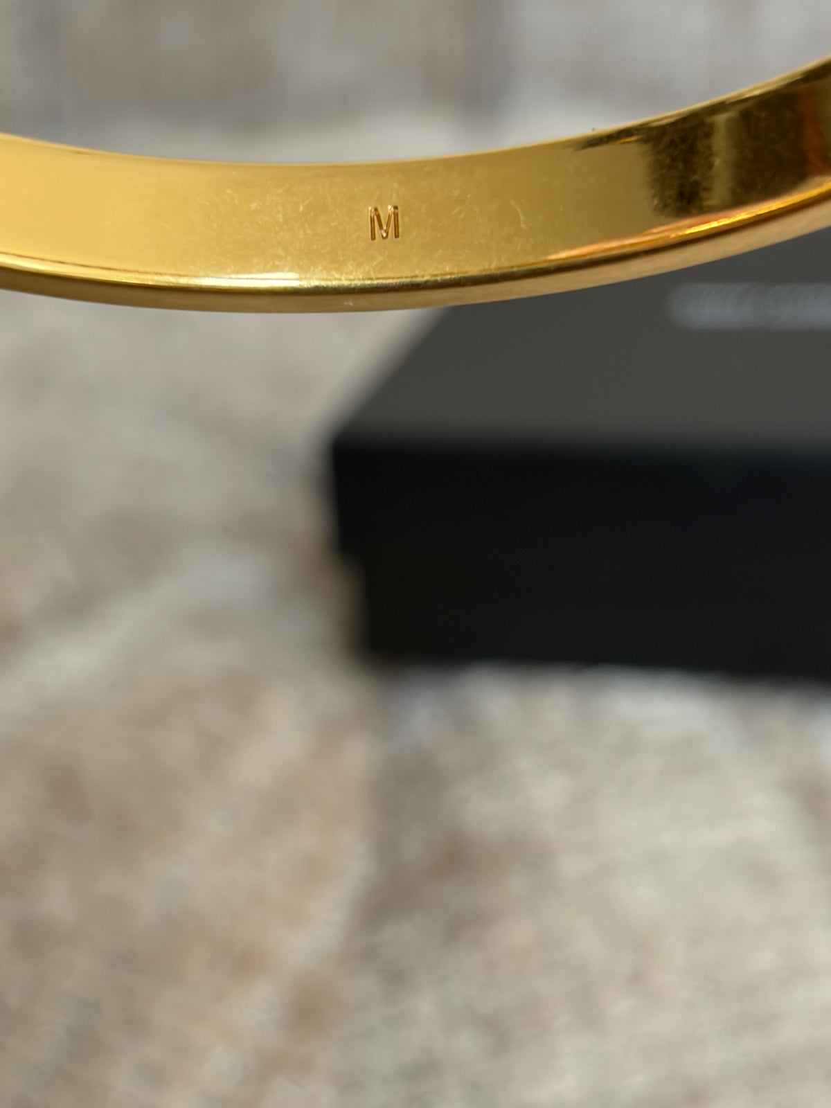Yves Saint Laurent bangle bracelet, box and dustbag