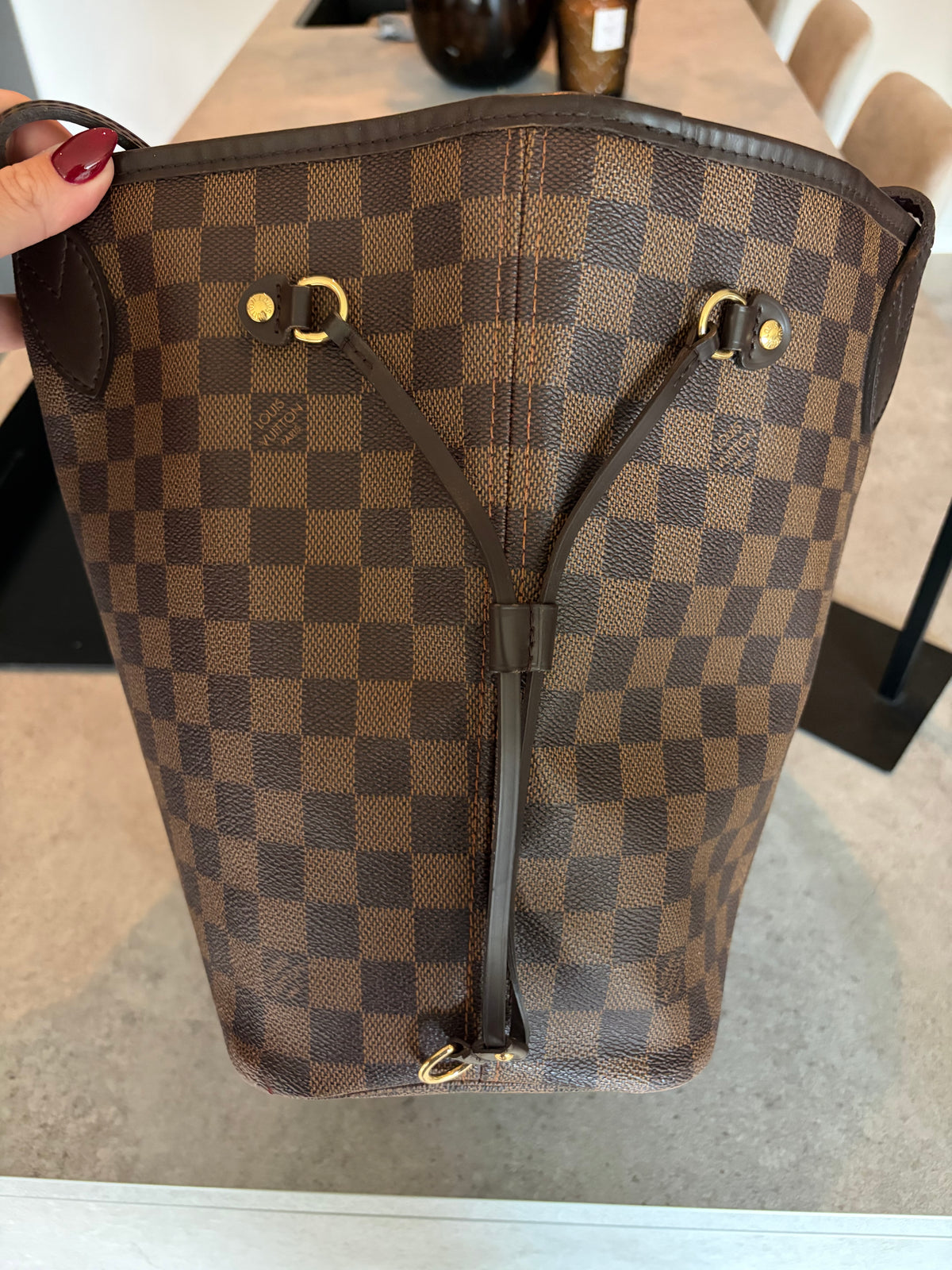 Neverfull MM Damier Ebene