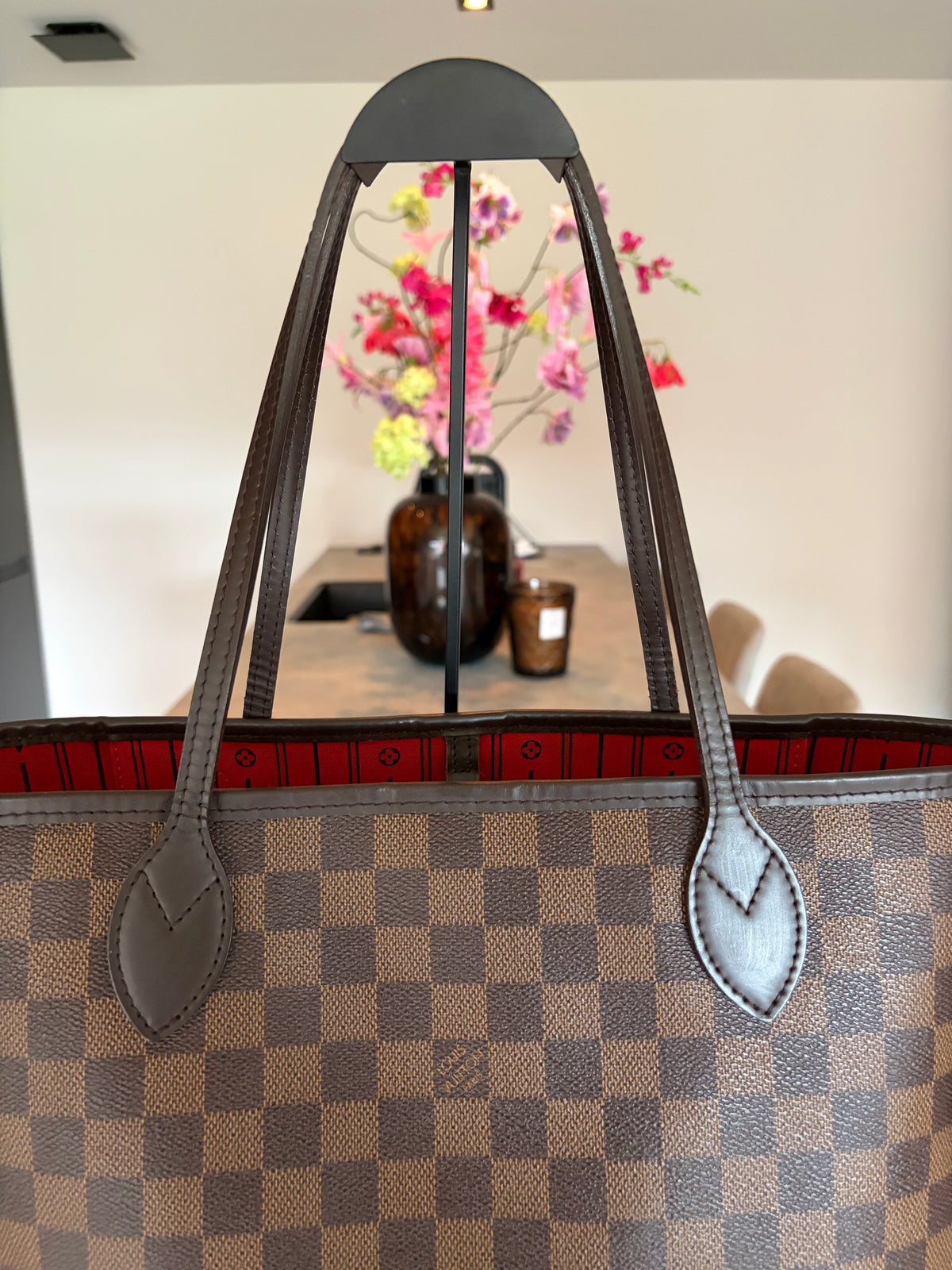 Neverfull MM Damier Ebene