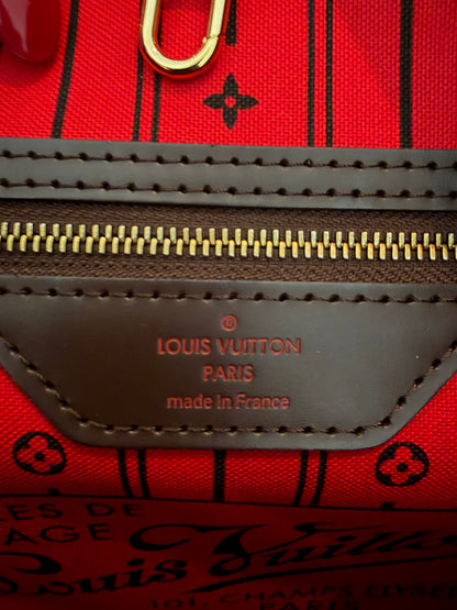 Louis Vuitton Neverfull MM Damier Ebene, detail view 19