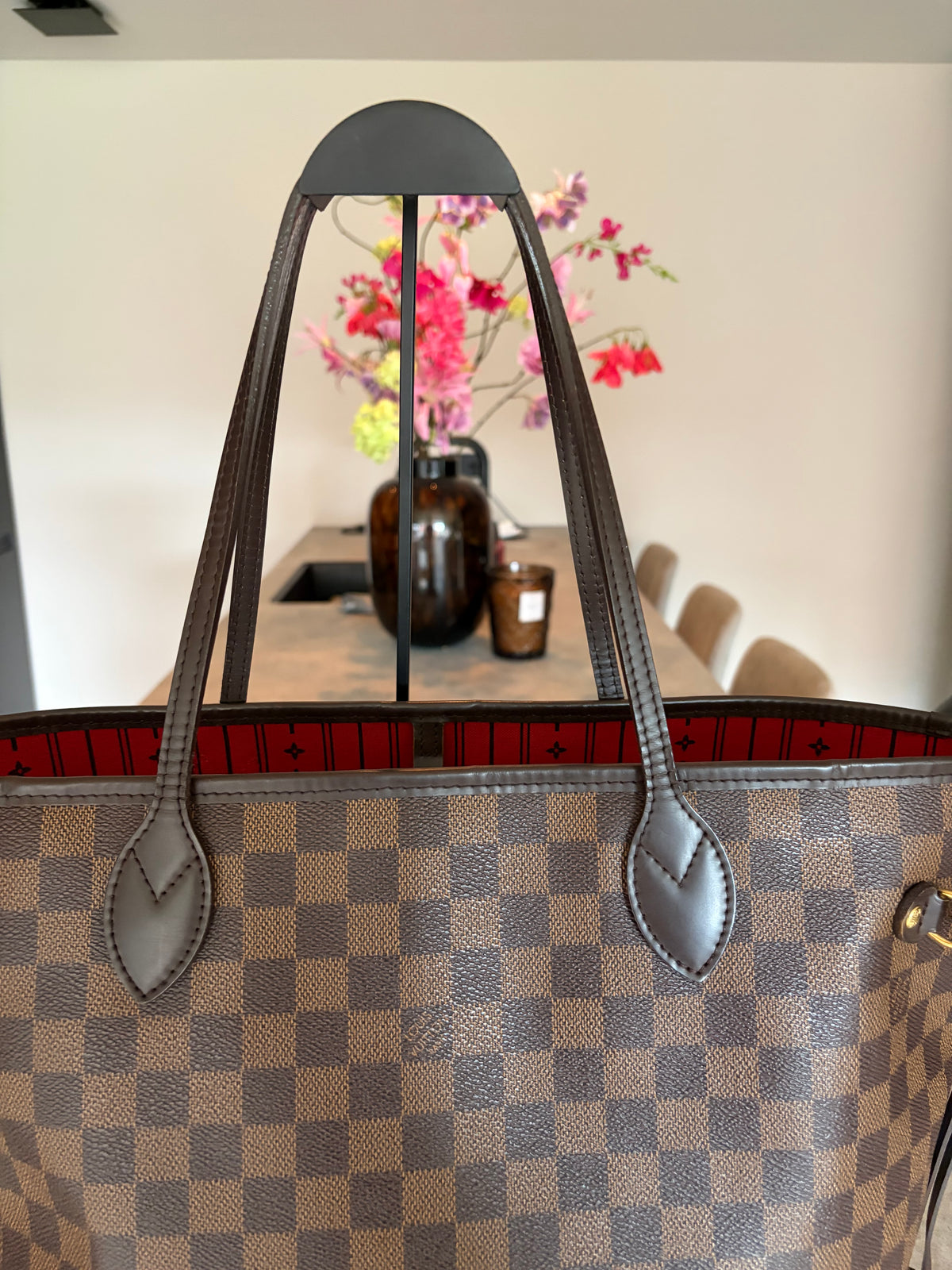 Neverfull MM Damier Ebene