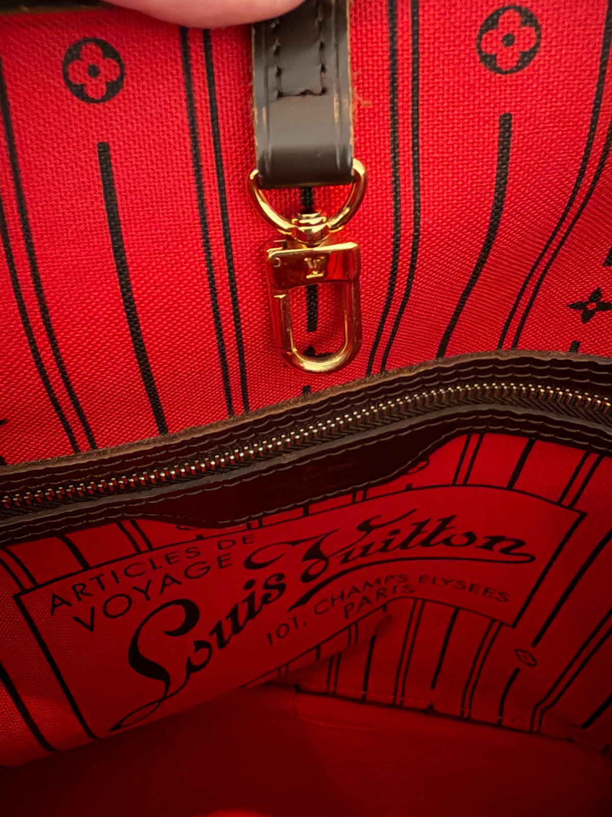 Neverfull MM Damier Ebene