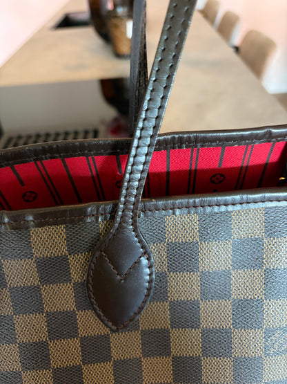 Louis Vuitton Neverfull MM Damier Ebene, detail view 13