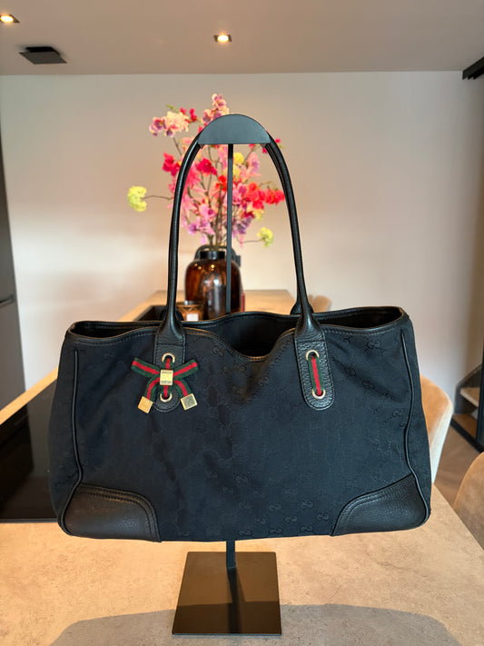 Gucci GG Princy Tote in Monogram canvas, front view