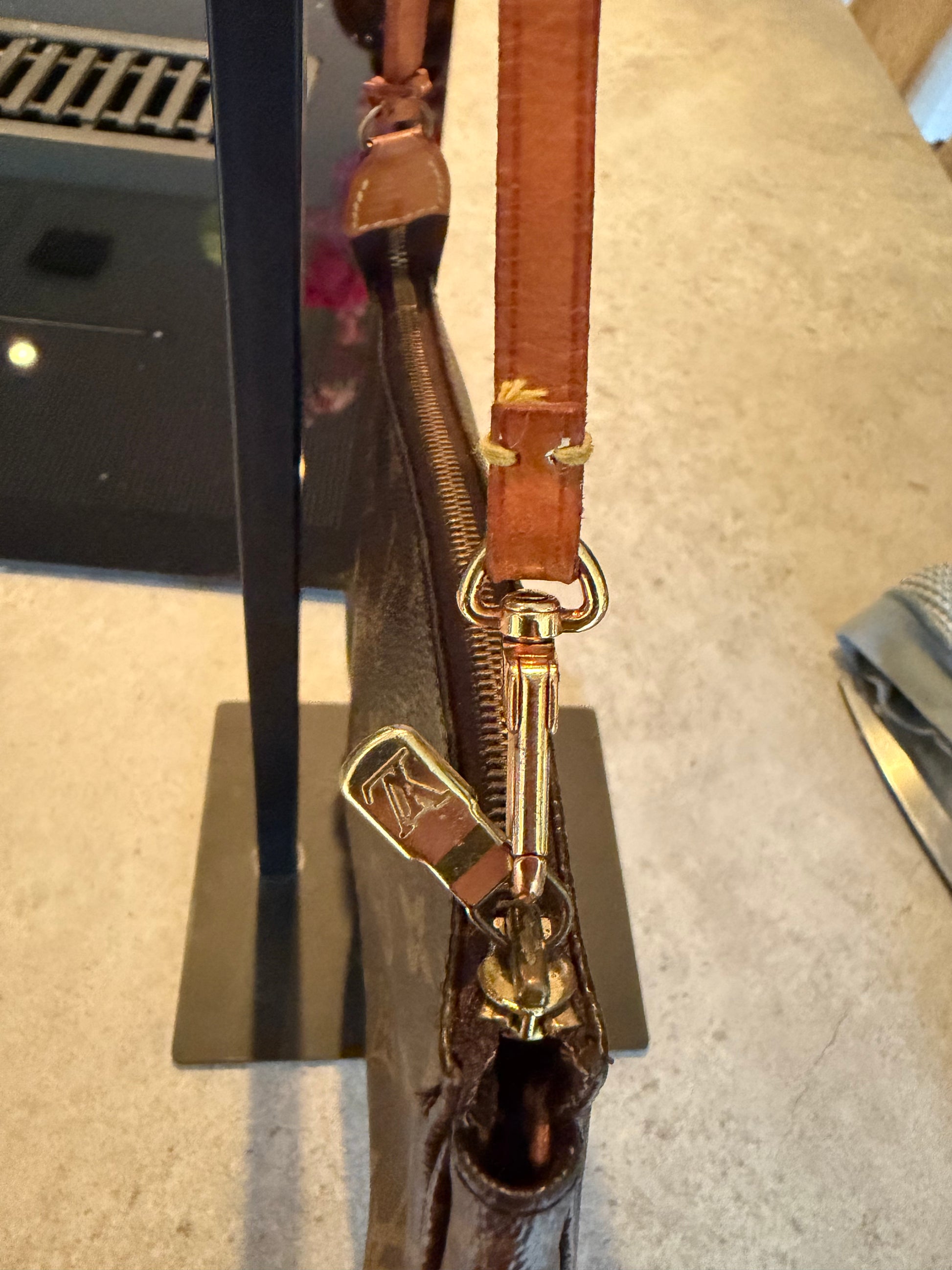 Louis Vuitton Pochette Accessoires Monogram canvas, back view