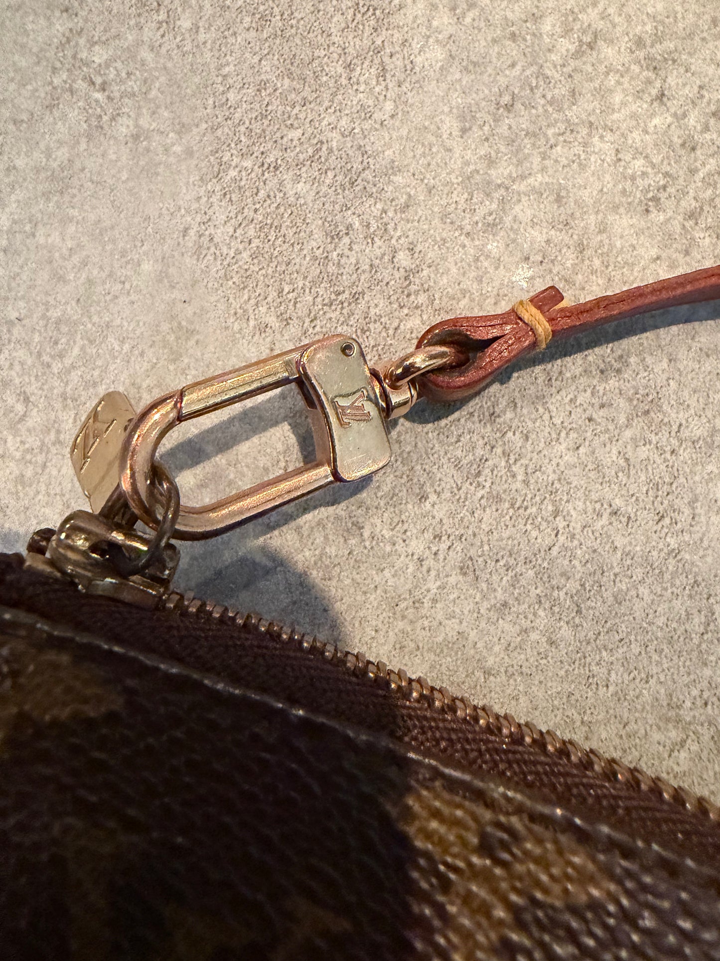 Louis Vuitton Pochette Accessoires Monogram canvas, interior view