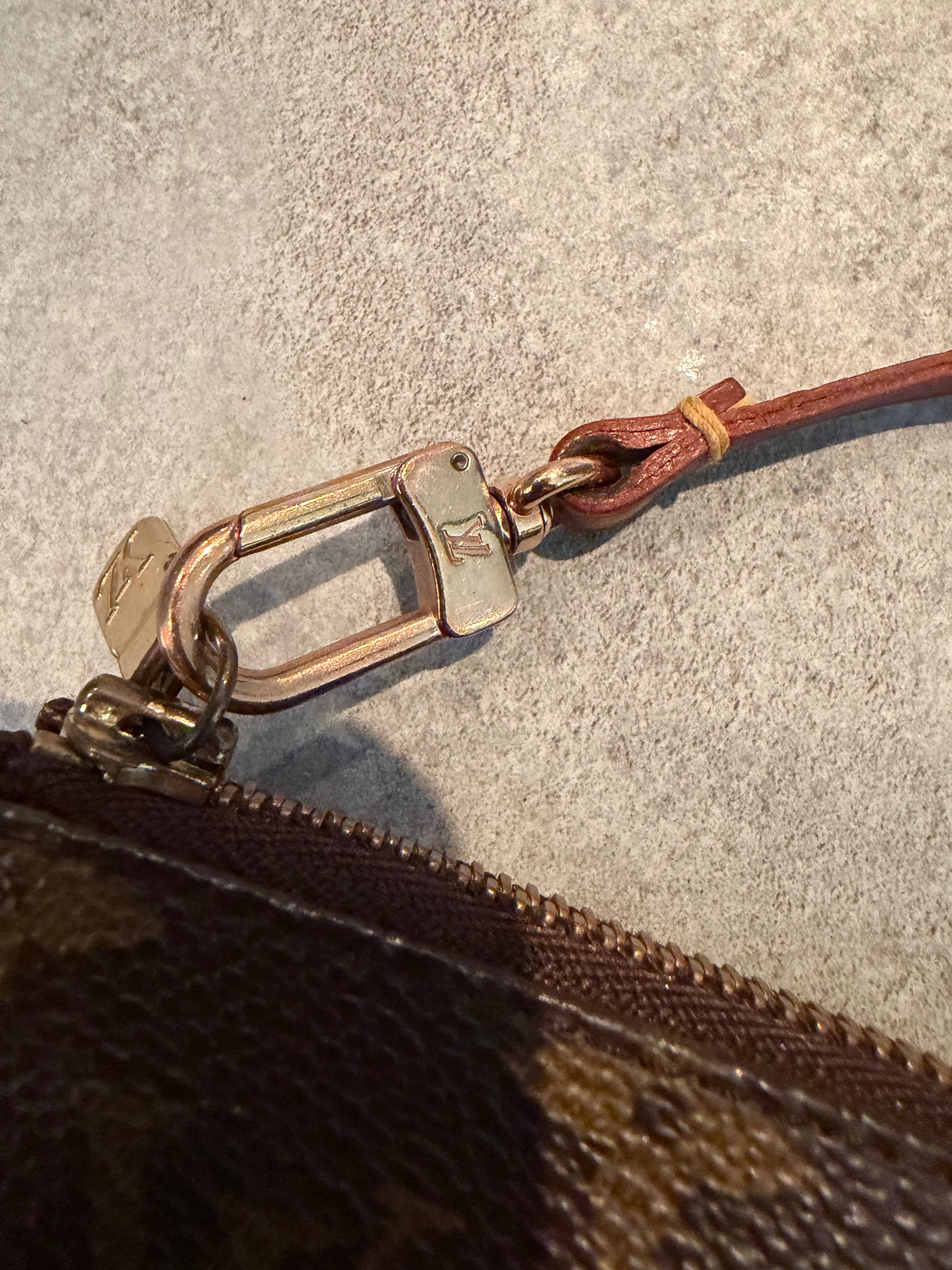 Louis Vuitton Pochette Accessoires Monogram canvas, interior view