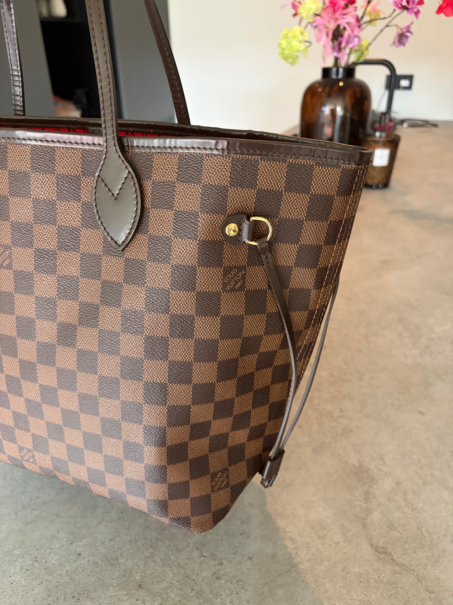 Neverfull MM Damier Ebene