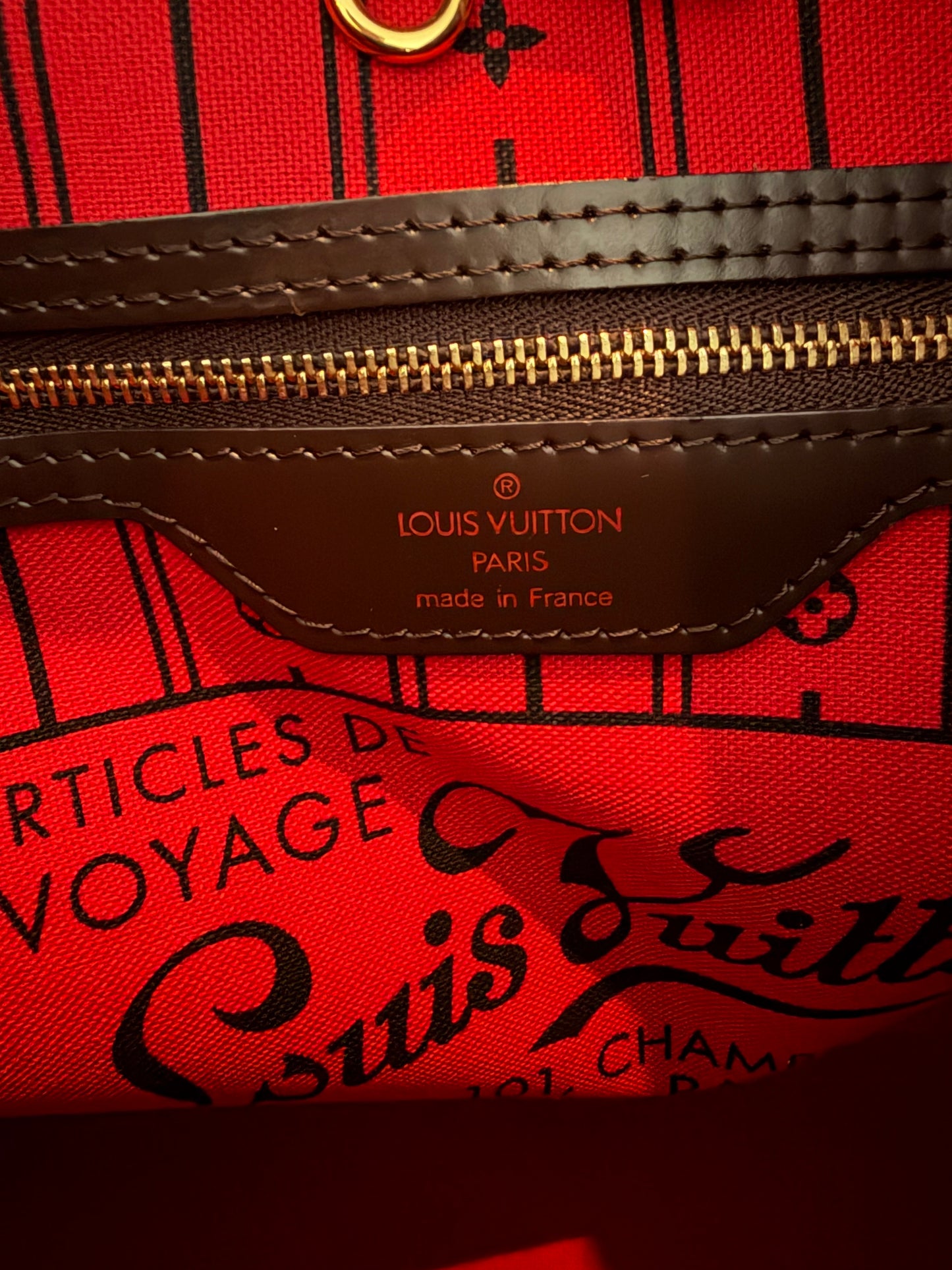Neverfull MM Damier Ebene